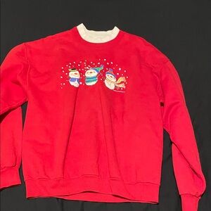 Vintage snowman crewneck